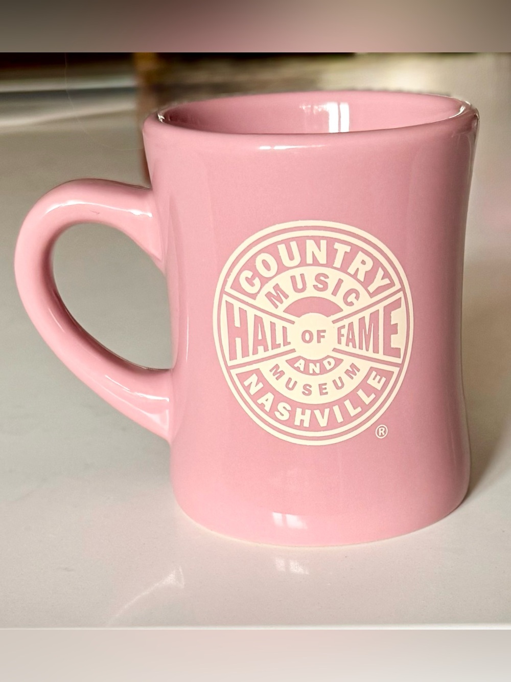 Country Music Hall of Fame Nashville TN Pink Coffee Mug
